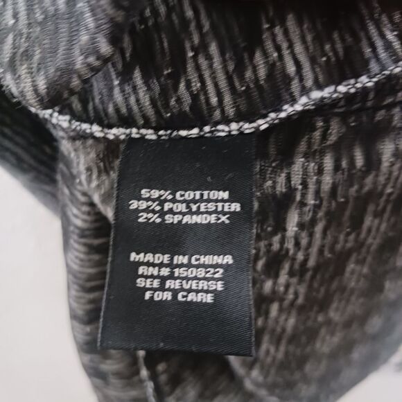 Zoe + Phoebe Black Houndstooth dress size L - Picture 7 of 8